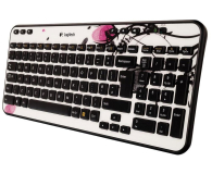 Logitech K360 Wireless Fingerprint Flowers - 104267 - zdjęcie 3